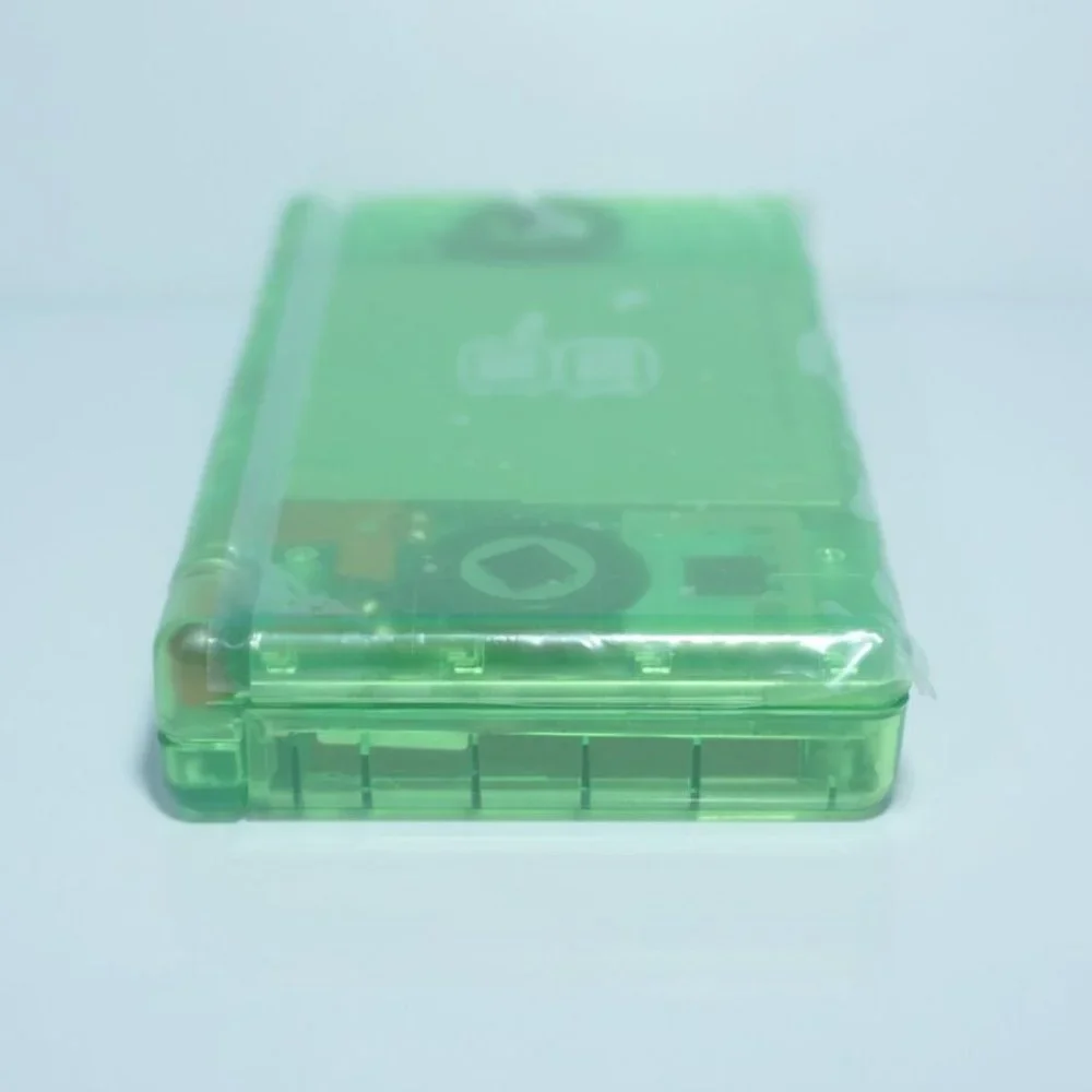 Nintendo DS Lite Transparent Clear Kiwi Green Handheld System with Charger